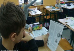 Działania uczniów w ramach akcji "Twoja przyszłość".