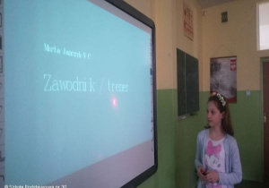 Prezentacje zawodów w kl.5c.
