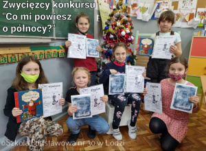 Wyniki konkursu polonistyczno-plastycznego "Co mi powiesz o północy?"