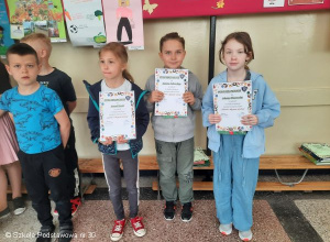 Wyniki konkursu „Zdrowi i aktywni wiosną”.
