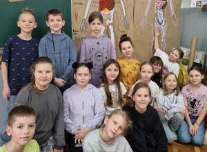 Lekcja anatomii w klasie 3A