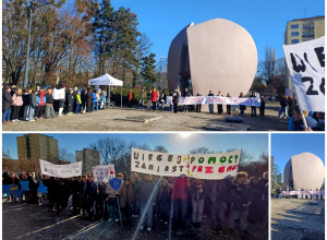 WIĘCEJ POMOCY ZAMIAST PRZEMOCY!