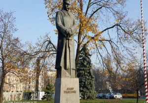 Pomnik Józefa Piłsudskiego.