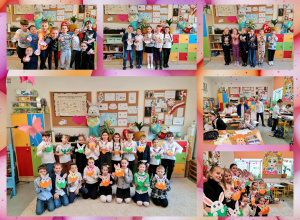 WIELKANOCNE OZDOBY W KLASIE 2B