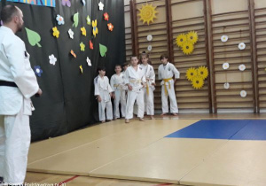 Pokaz sztuki walki judo.