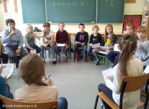 Zajęcia psychoedukacyjne w klasach 4a i 4b