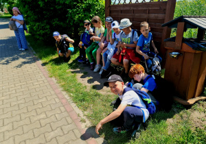 Klasa 2a i 2b podczas zwiedzania ZOO w Borysewie.